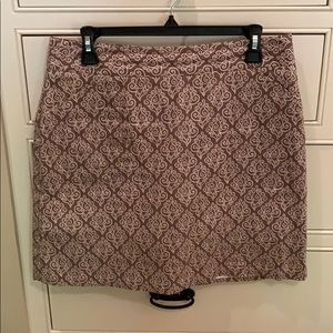 Ladies Peter Millar golf skort size 8